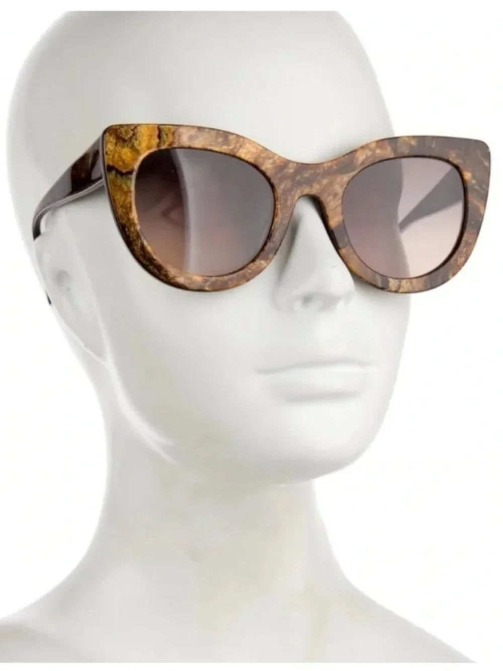 RARE Alice + Olivia Retro Oversized Cat-Eye Sunglasses
